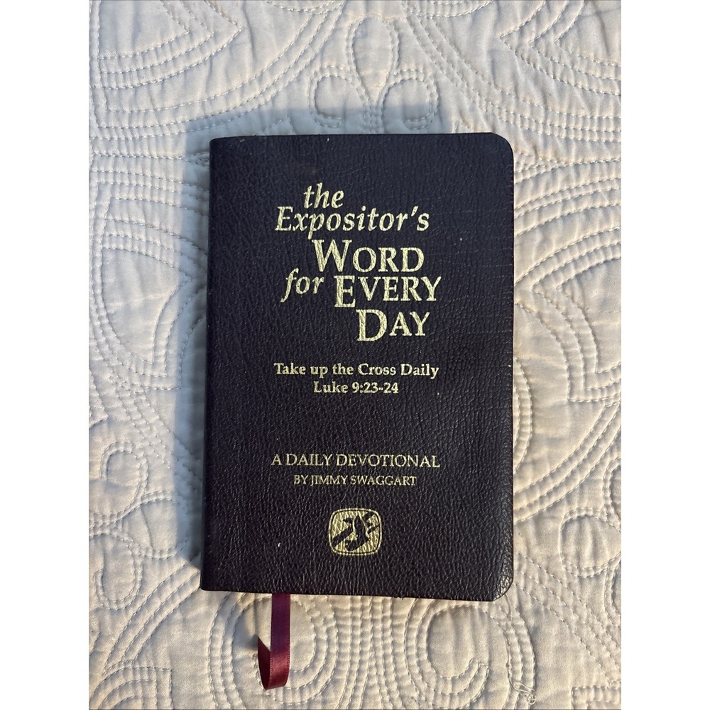 Expositor's Word for Every Day Daily Devotional Jimmy Swaggart Bonded Leather